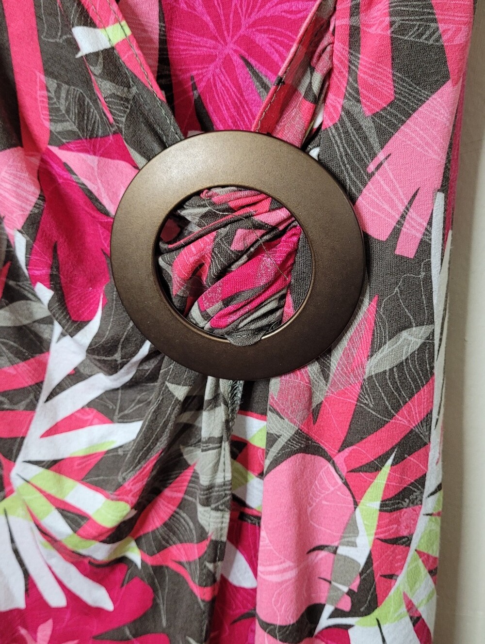 Joseph Ribkoff Floral Faux Wrap Dress - Picture 3 of 7